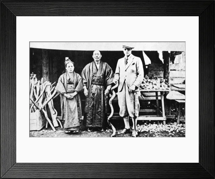 Framed Print : Edward VIII in Japan Framed Print : Edward VIII in Japan