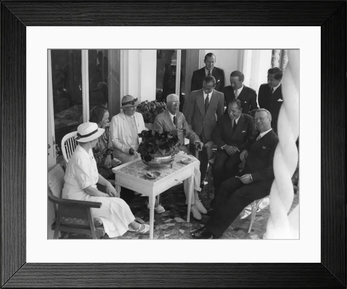 Framed Print : King Gustav & Guests Framed Print : King Gustav & Guests