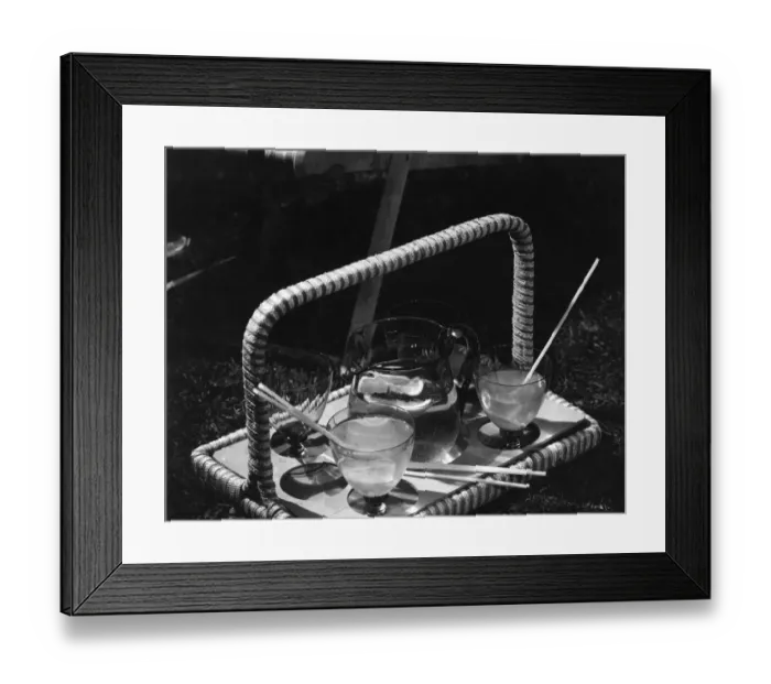 Framed Print : Picnic Lemonade