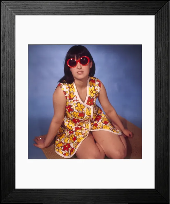 Framed Print : Girl in Beach Wrap Framed Print : Girl in Beach Wrap