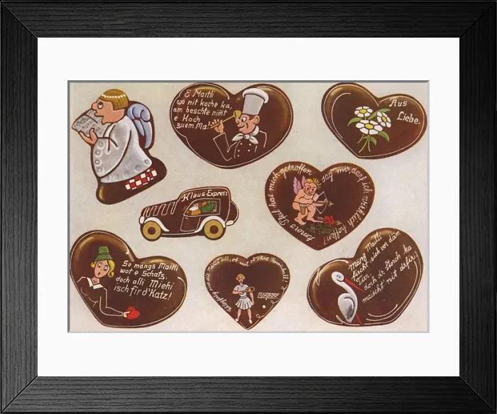 Framed Print : German Honey Cakes Framed Print : German Honey Cakes