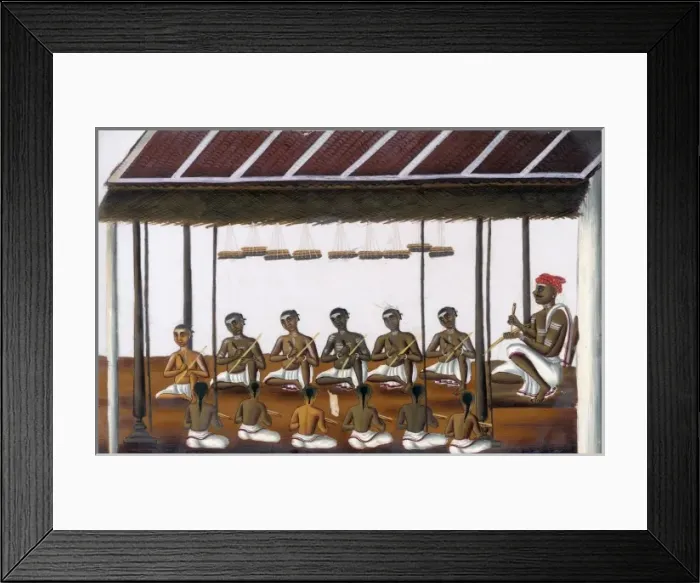 Framed Print : Scene in Native School Framed Print : Scene in Native School