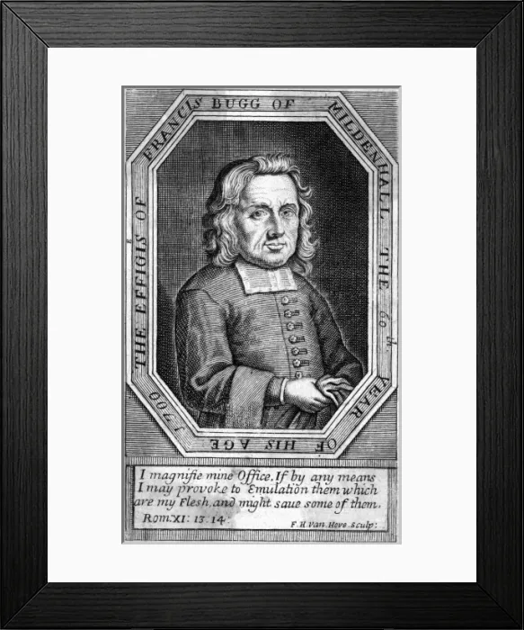 Framed Print : Francis Bugg Framed Print : Francis Bugg