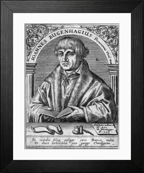 Framed Print : Johann Bugenhagen - 4 Framed Print : Johann Bugenhagen - 4