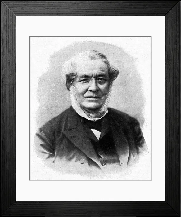 Framed Print : Robert William Bunsen 3