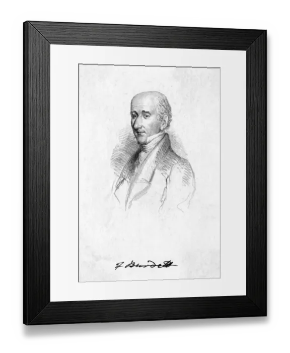 Framed Print : Franc is Burdett 1831 Framed Print : Franc is Burdett 1831