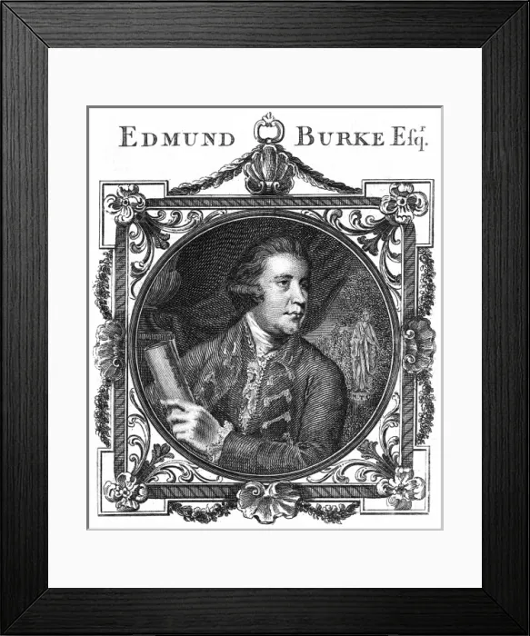 Framed Print : Burke, British Cicero Framed Print : Burke, British Cicero