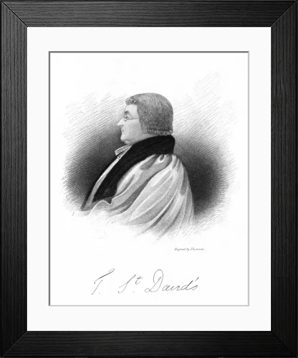 Framed Print : Thomas Burgess, Bishop 1 Framed Print : Thomas Burgess, Bishop 1
