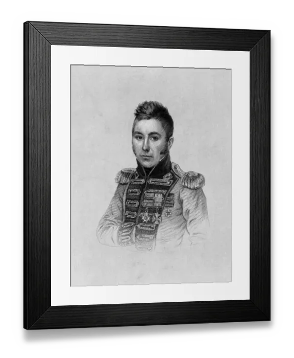 Framed Print : John Fox Burgoyne - 2 Framed Print : John Fox Burgoyne - 2