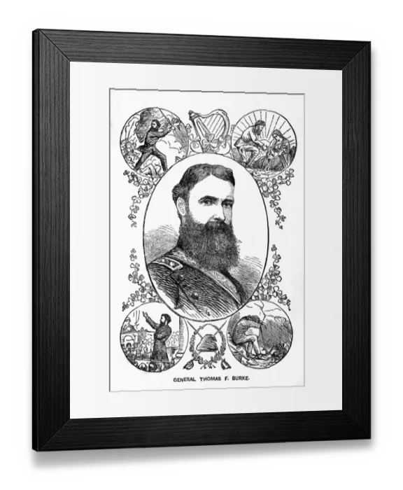 Framed Print : Thomas F Burke Framed Print : Thomas F Burke