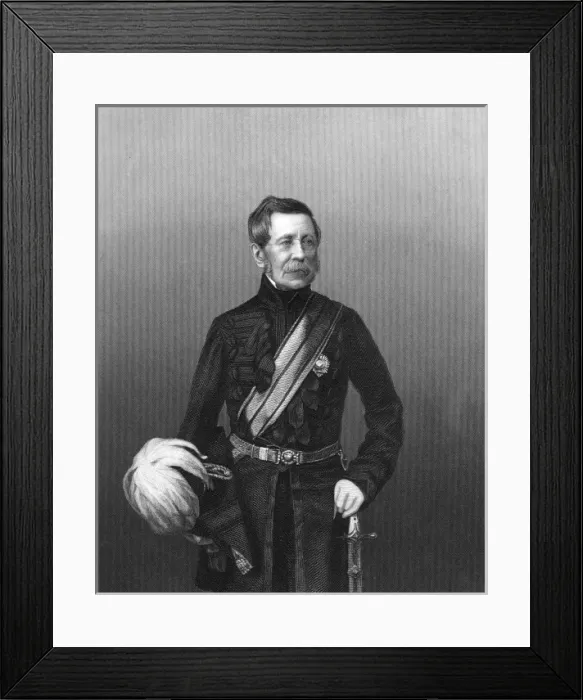 Framed Print : John Fox Burgoyne - 3 Framed Print : John Fox Burgoyne - 3
