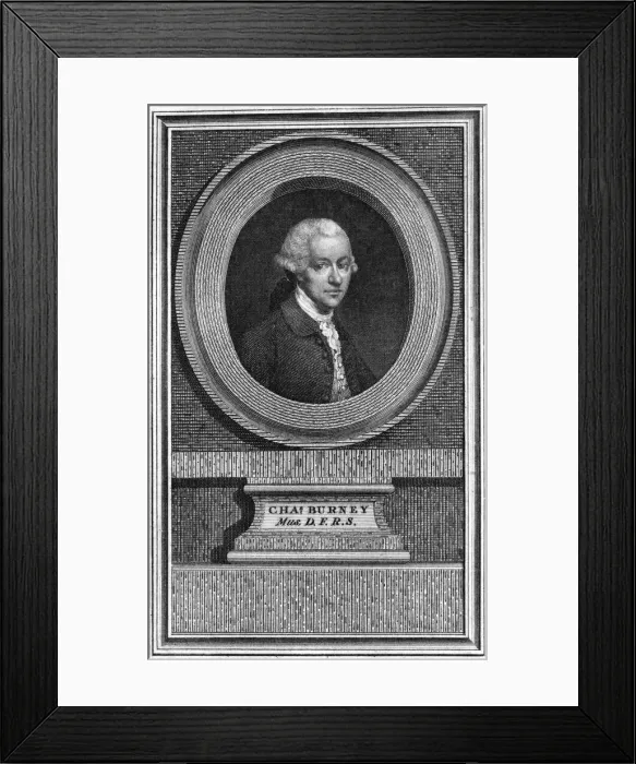 Framed Print : Charles Burney Framed Print : Charles Burney