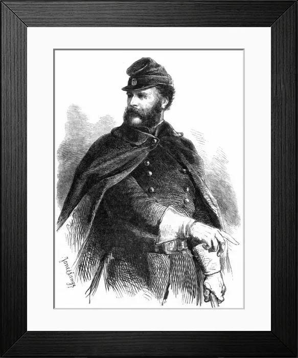 Framed Print : Ambrose Burnside - 4 Framed Print : Ambrose Burnside - 4