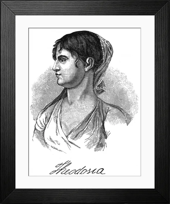 Framed Print : Theodosia Burr Framed Print : Theodosia Burr