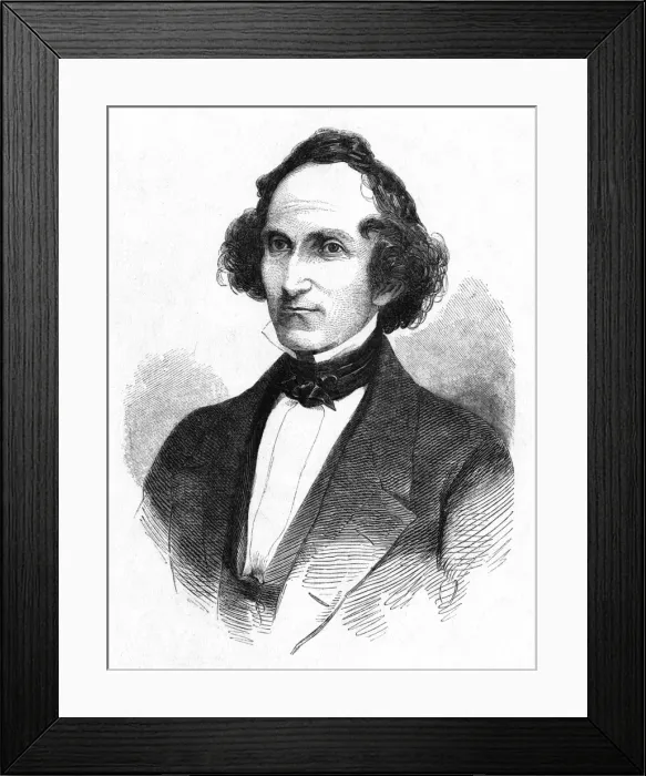 Framed Print : Elihu Burritt - 1 Framed Print : Elihu Burritt - 1