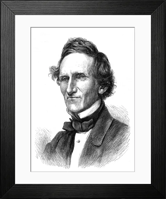 Framed Print : Elihu Burritt - 2 Framed Print : Elihu Burritt - 2