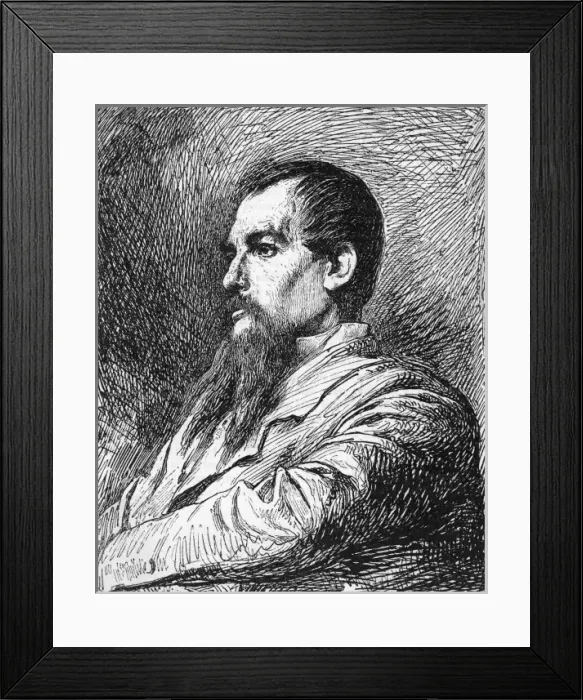 Framed Print : Richard Burton (Leighton Framed Print : Richard Burton (Leighton