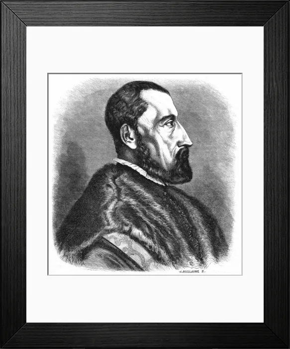 Framed Print : Augier De Busbecq Framed Print : Augier De Busbecq