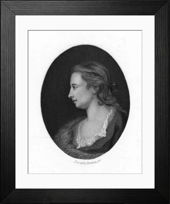 Framed Print : Letitia Bushe, Artist Framed Print : Letitia Bushe, Artist