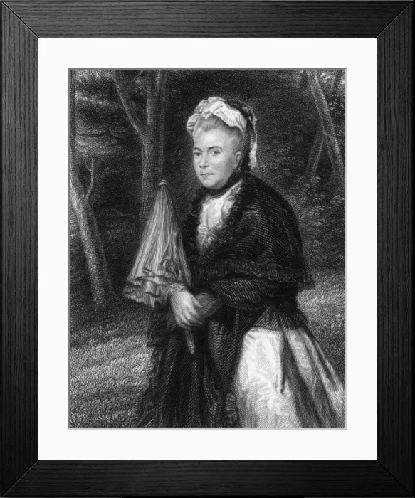 Framed Print : Mary Countess Bute Framed Print : Mary Countess Bute