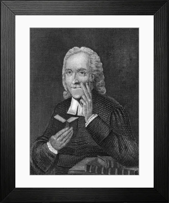 Framed Print : Alban Butler, Hagiograph Framed Print : Alban Butler, Hagiograph