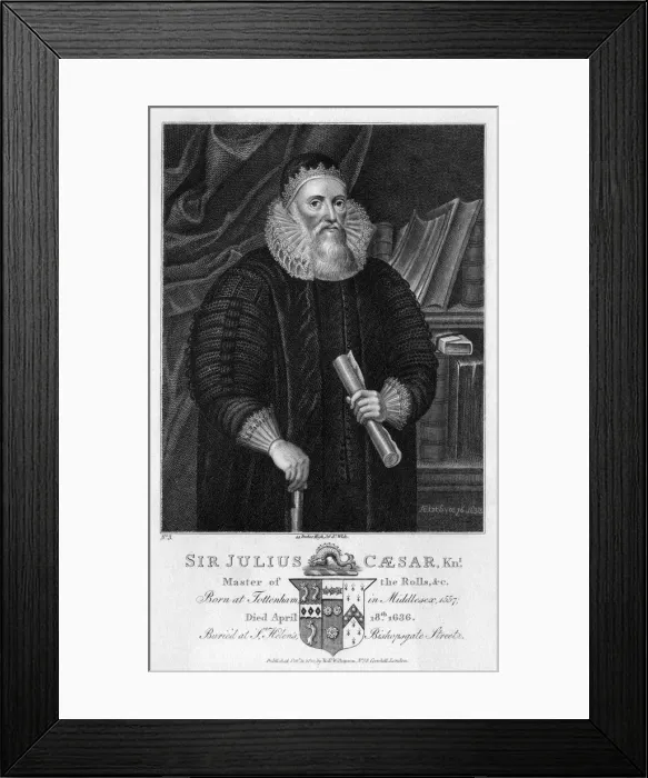 Framed Print : Sir Julius Caesar - 1 Framed Print : Sir Julius Caesar - 1