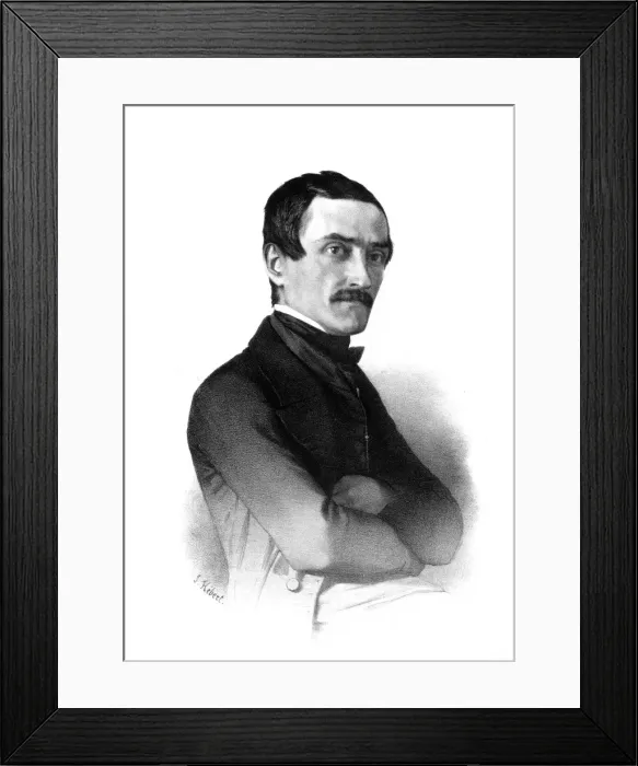 Framed Print : Alexander Calame Framed Print : Alexander Calame