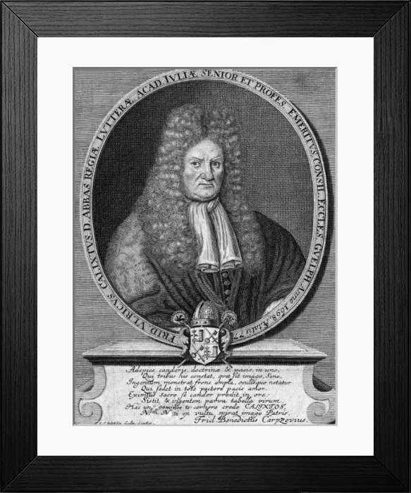 Framed Print : Friedrich Ul. Calixtus Framed Print : Friedrich Ul. Calixtus