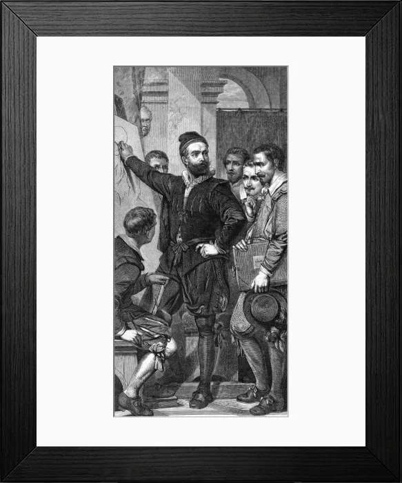Framed Print : Denis Calvaert Framed Print : Denis Calvaert
