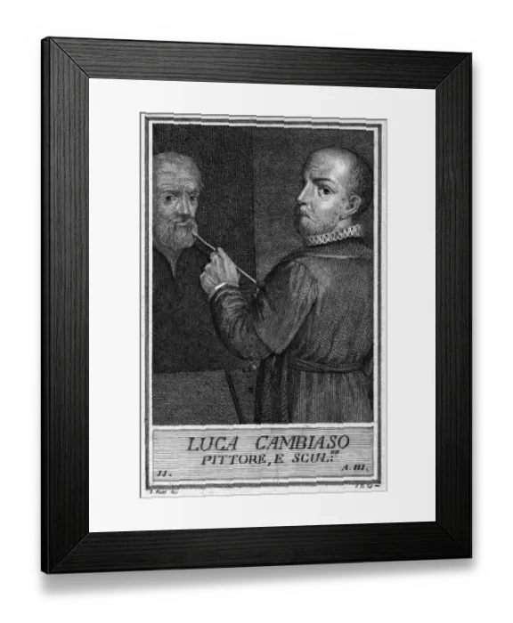 Framed Print : Luca Cambiaso Framed Print : Luca Cambiaso