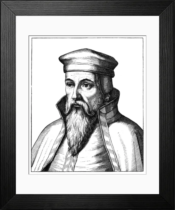 Framed Print : Joachim Camerarius - 1 Framed Print : Joachim Camerarius - 1