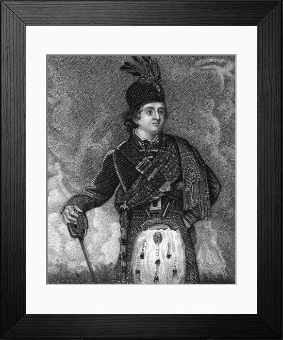 Framed Print : Donald Cameron Lochiel Framed Print : Donald Cameron Lochiel