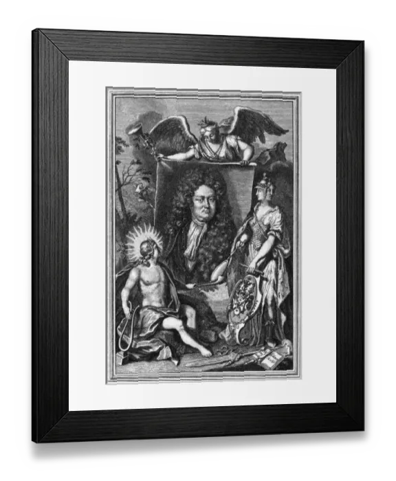 Framed Print : Friedrich Baron Canitz Framed Print : Friedrich Baron Canitz