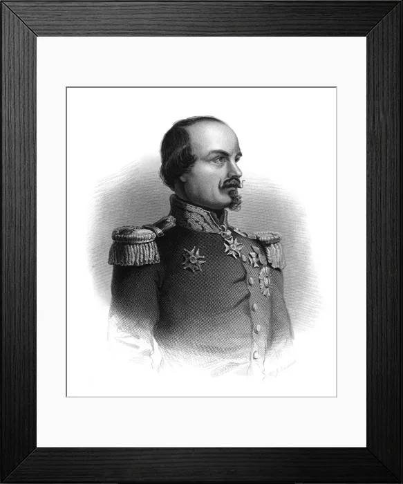 Framed Print : Francois C Canrobert Framed Print : Francois C Canrobert