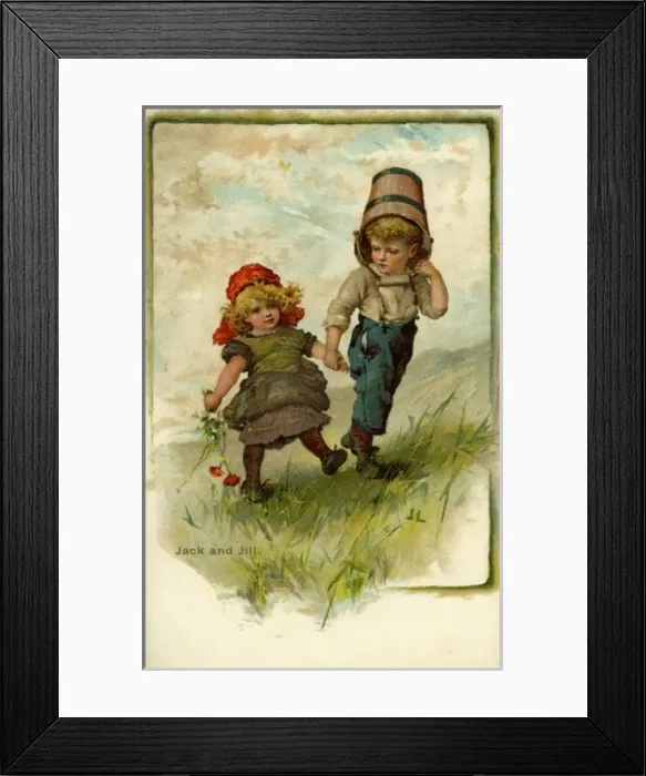 Framed Print : JL. Jack and Jill Framed Print : JL. Jack and Jill