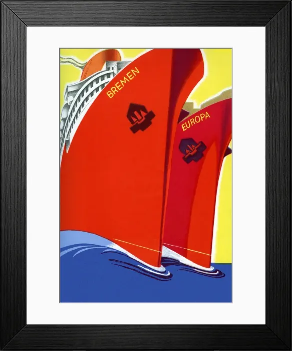 Framed Print : Ocean liners 2 Framed Print : Ocean liners 2