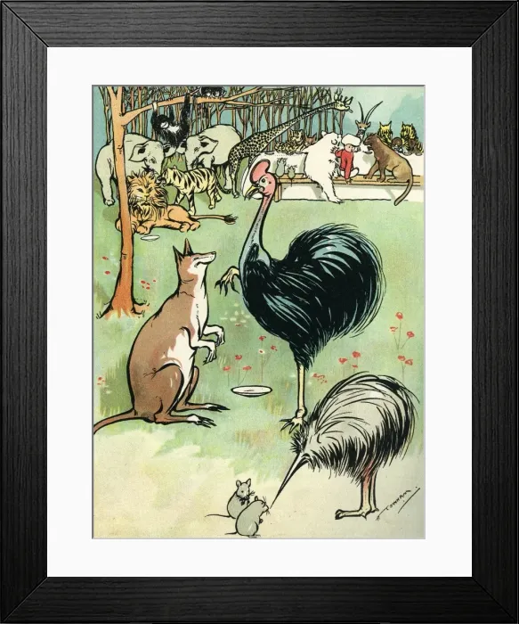 Framed Print : Zoo animals Framed Print : Zoo animals