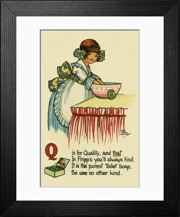 Framed Print : Q is for Quality Framed Print : Q is for Quality