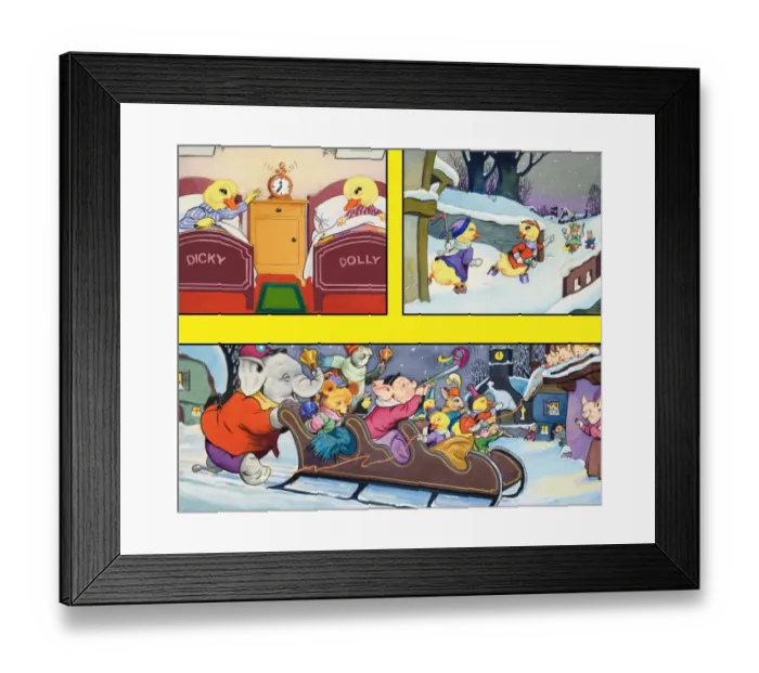 Framed Print : Dicky and Dolly Framed Print : Dicky and Dolly