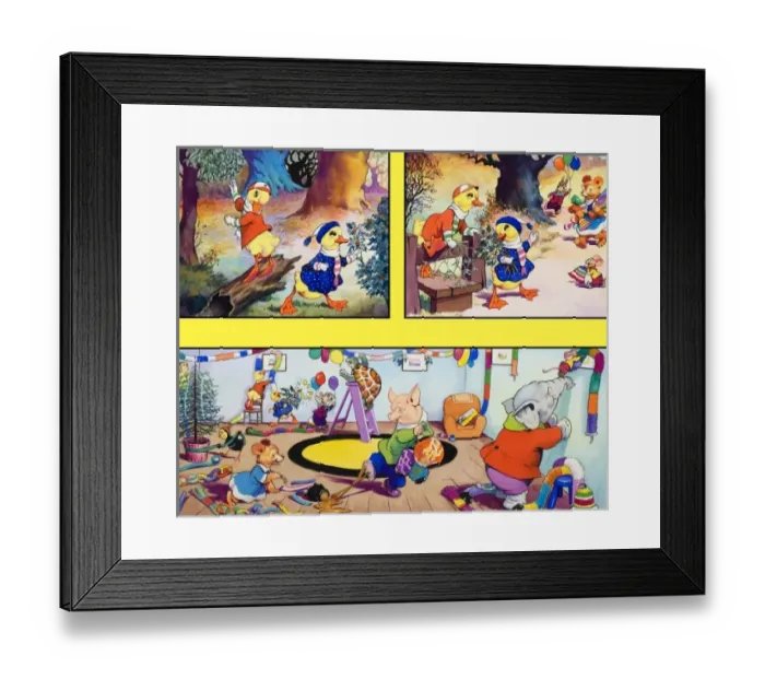 Framed Print : Dicky and Dolly Framed Print : Dicky and Dolly