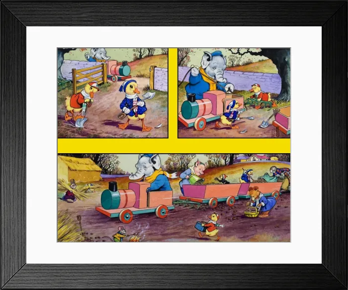 Framed Print : Dicky and Dolly Framed Print : Dicky and Dolly