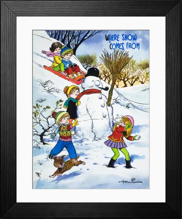 Framed Print : Where Snow Comes From Framed Print : Where Snow Comes From