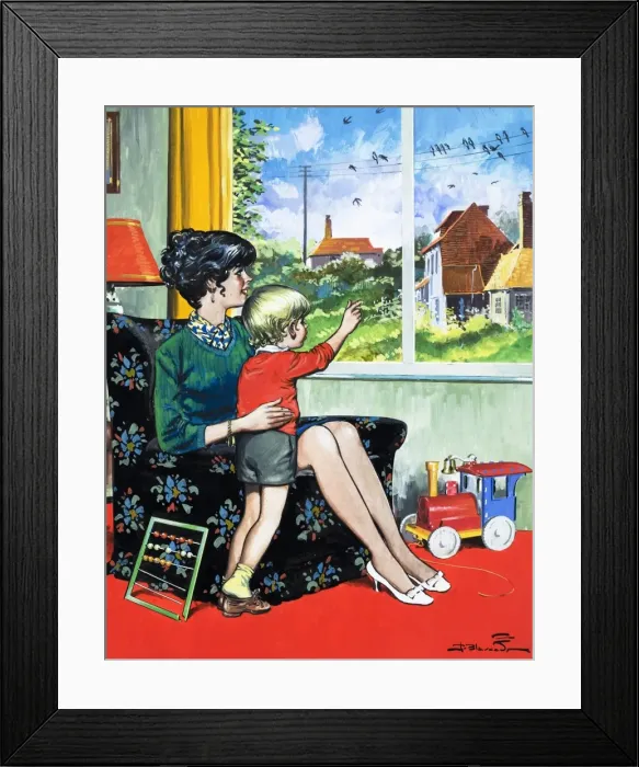 Framed Print : Birds on a Wire Framed Print : Birds on a Wire