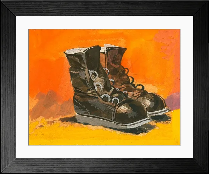Framed Print : Boots Framed Print : Boots