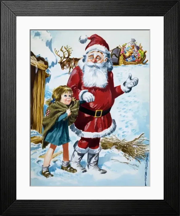 Framed Print : Father Christmas Framed Print : Father Christmas