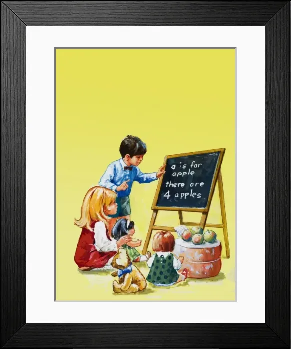 Framed Print : A is for Apple Framed Print : A is for Apple