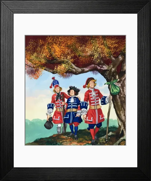 Framed Print : The Three Soldiers Framed Print : The Three Soldiers