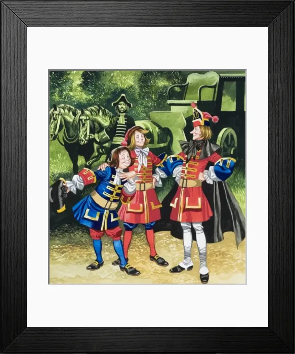 Framed Print : The Three Soldiers Framed Print : The Three Soldiers