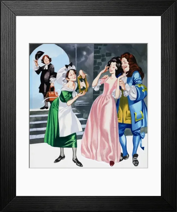 Framed Print : The Three Soldiers