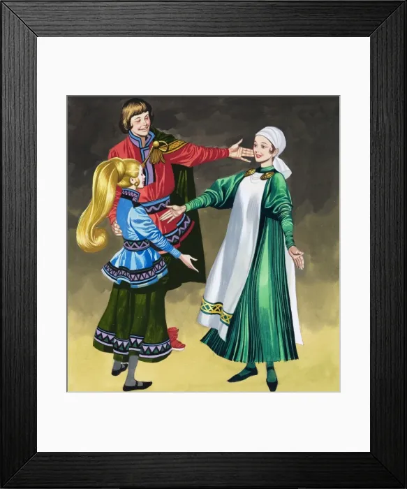 Framed Print : The Secret of the Trolls Framed Print : The Secret of the Trolls